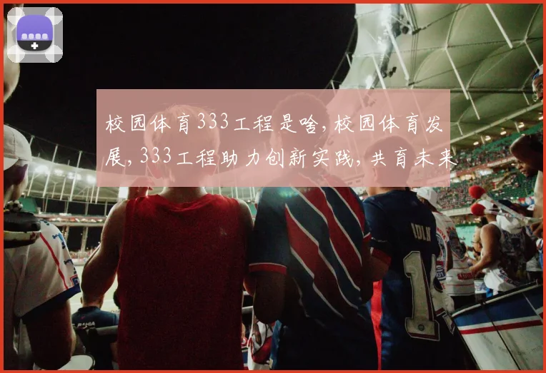 校园体育333工程是啥,校园体育发展,333工程助力创新实践,共育未来体育人才